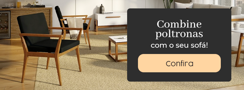 Banner para conhecer as poltronas e sofás