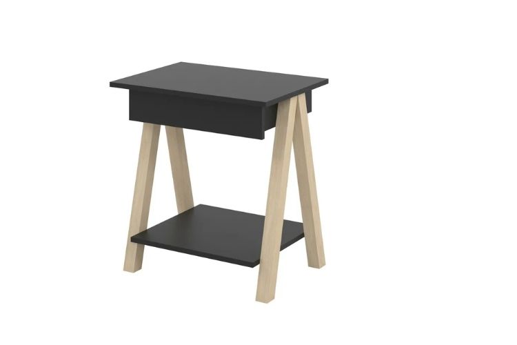 Mesa lateral old preto