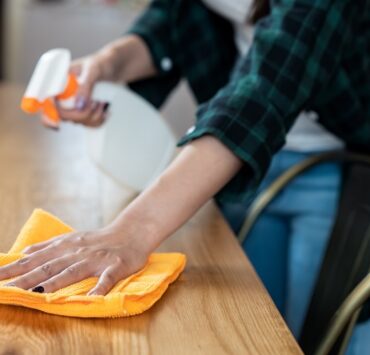 produtos para limpar móveis de madeira